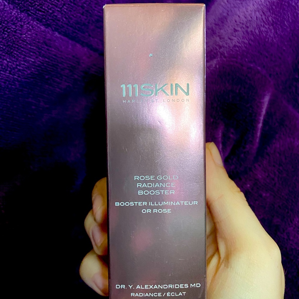 111SKIN Harley London rose gold radiance booster